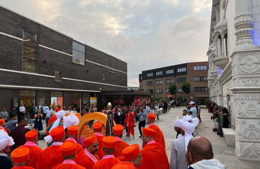 10th anniversary celebrations at Kingsbury Mandir