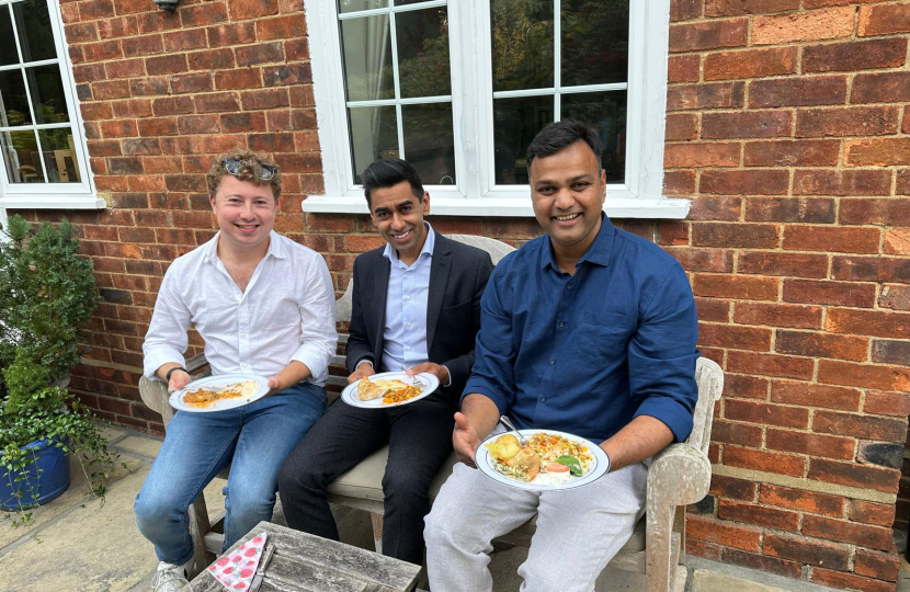 Zak and colleagues at the Harrow East Conservative Association Summer Luncheon