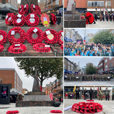 Remembrance Sunday in Harrow